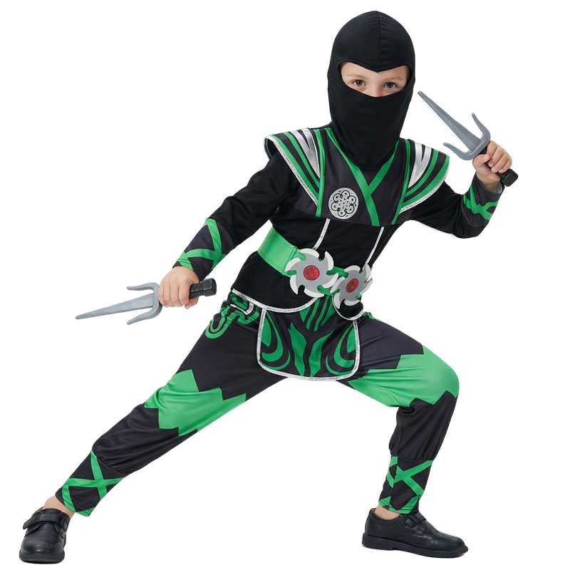 Conjunto de Fantasia de Ninja  - Halloween Costume Kids avaliação e preço