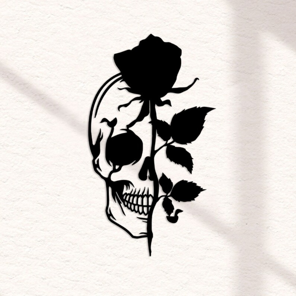 Arte de Parede em Metal com Ca - Halloween Skeleton Decoration avaliação e preço