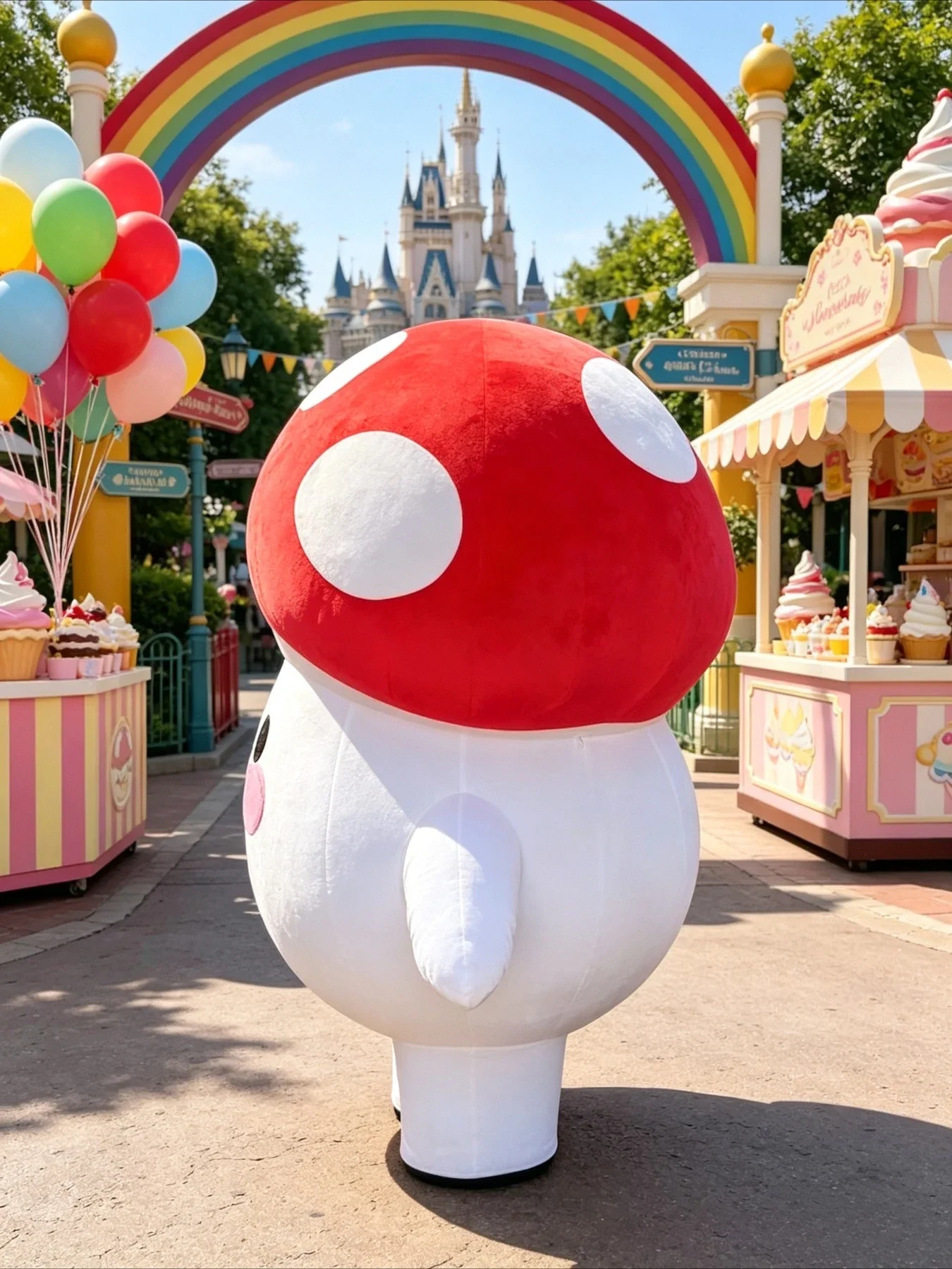 Fantasia de Mascote Inflável d - Halloween Costume Adult avaliação e preço