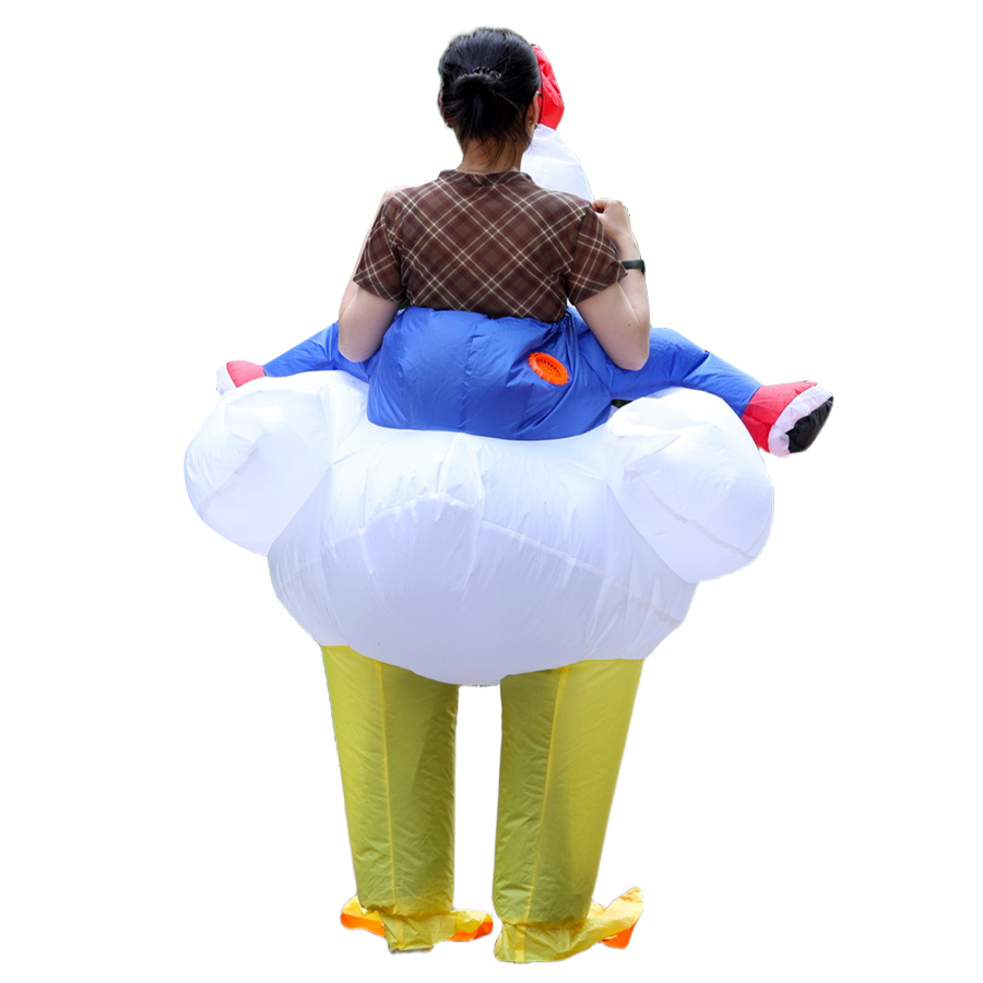 Fantasia Inflável de Galinha e - Halloween Costume Adult avaliação e preço